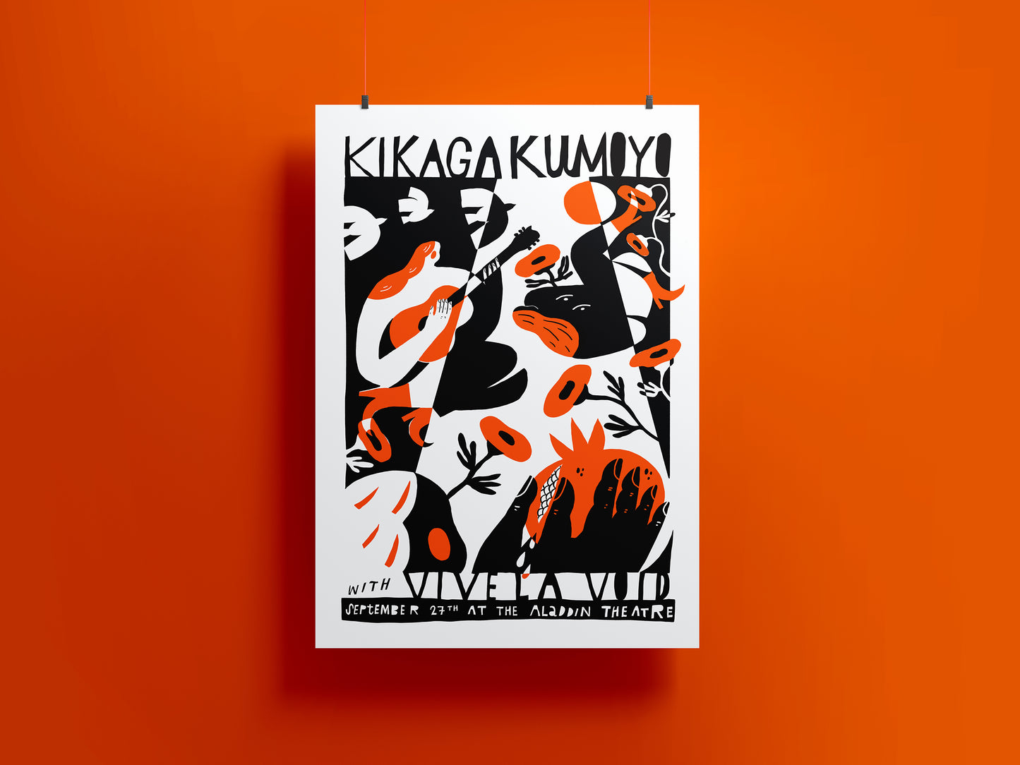 Kikagaku Moyo at Aladdin Theater - Limited Edition Screen Print