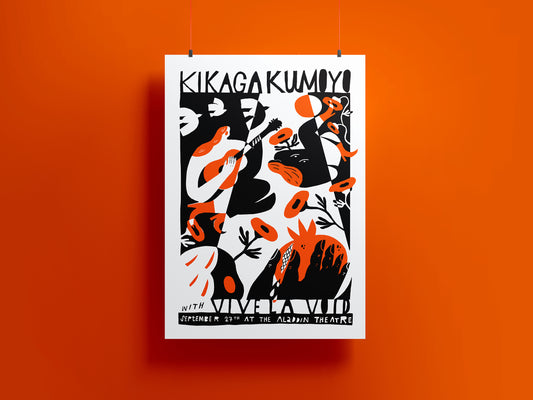 Kikagaku Moyo at Aladdin Theater - Limited Edition Screen Print